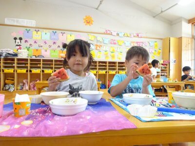 うなぎとスイカを食べたよ！ | その他
