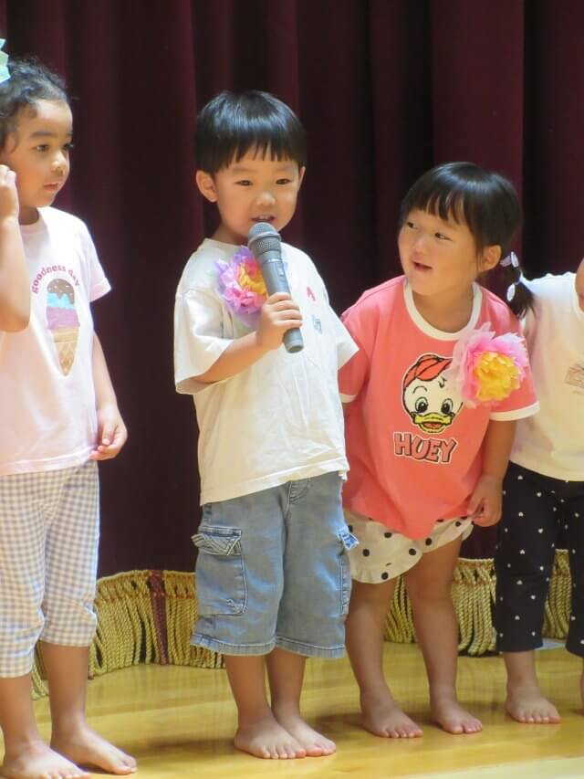 ８月の誕生日会